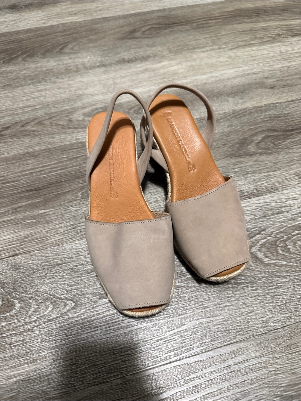 a new day Taupe Slingback Espadrille Sandals